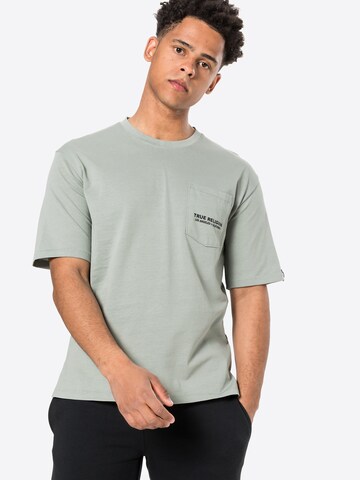 T-Shirt True Religion en vert : devant