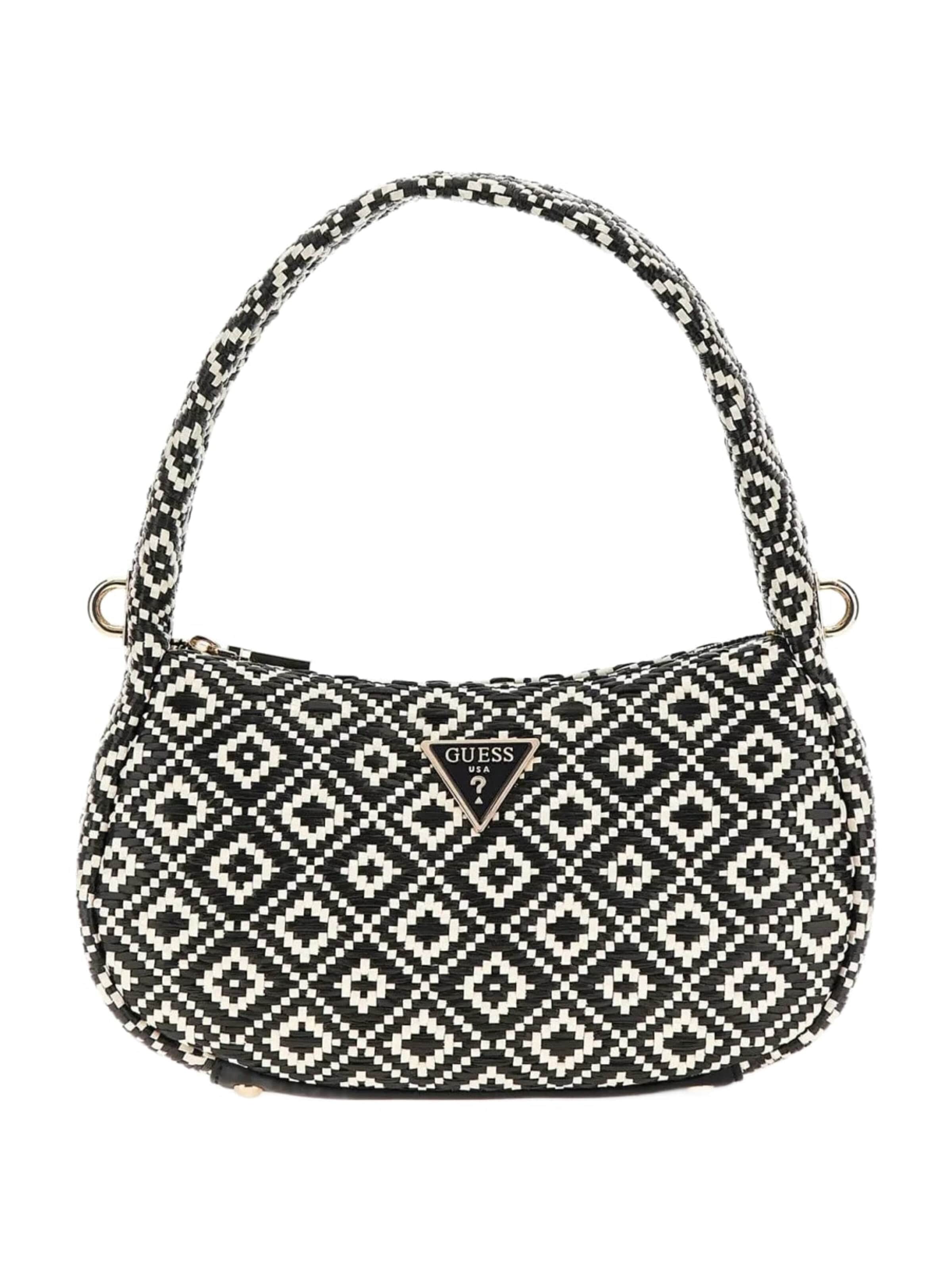 GUESS Torba na ramię w kolorze czarny: przód