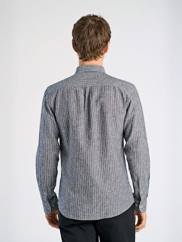 Coupe regular Chemise Lindbergh en bleu
