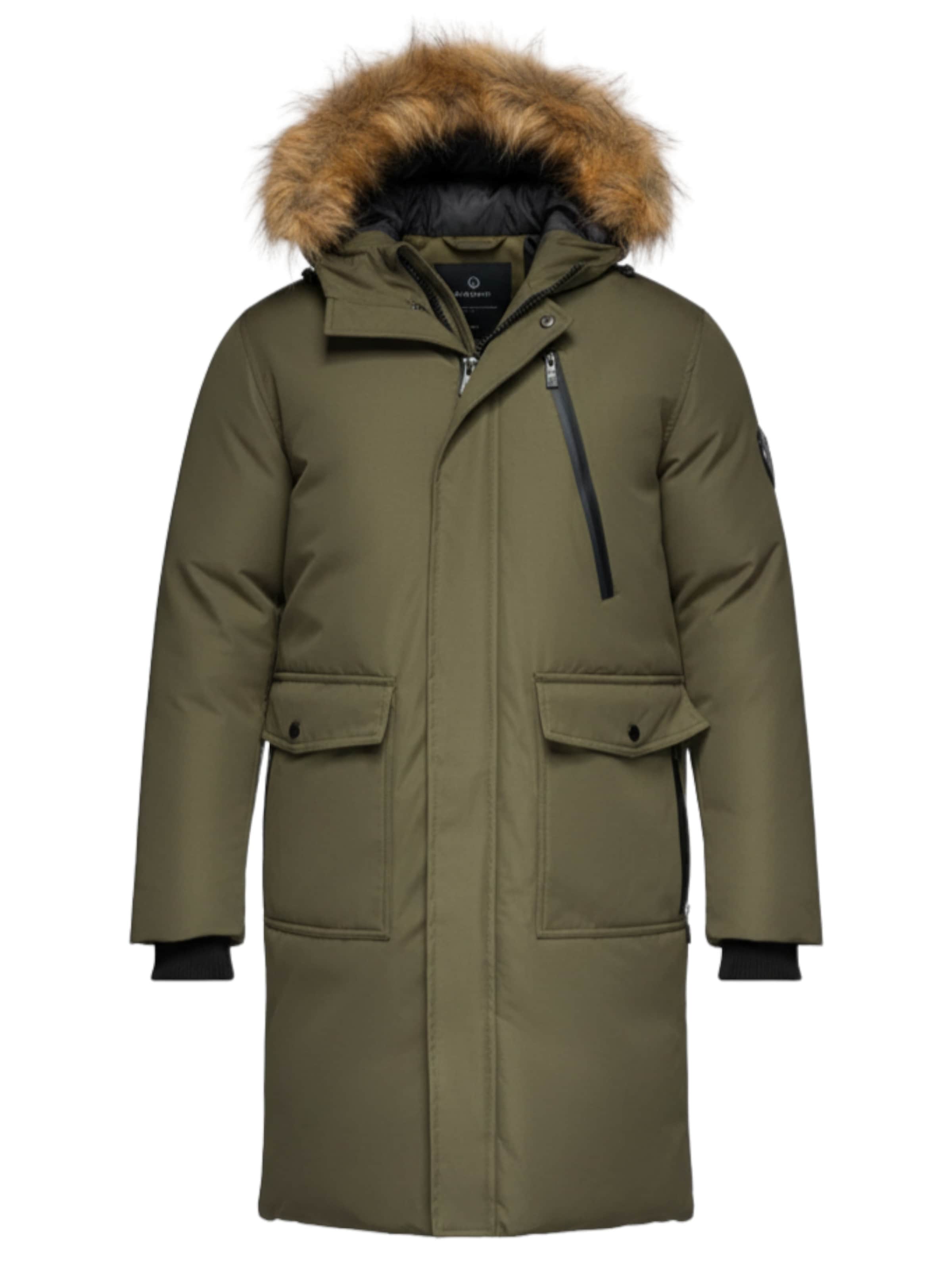 Ombre Jacke in Grün: Vorderseite