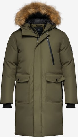 Ombre Winter jacket in Green: front