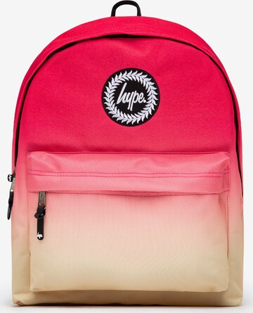 hype Backpack 'Soft Peach' in Red: front