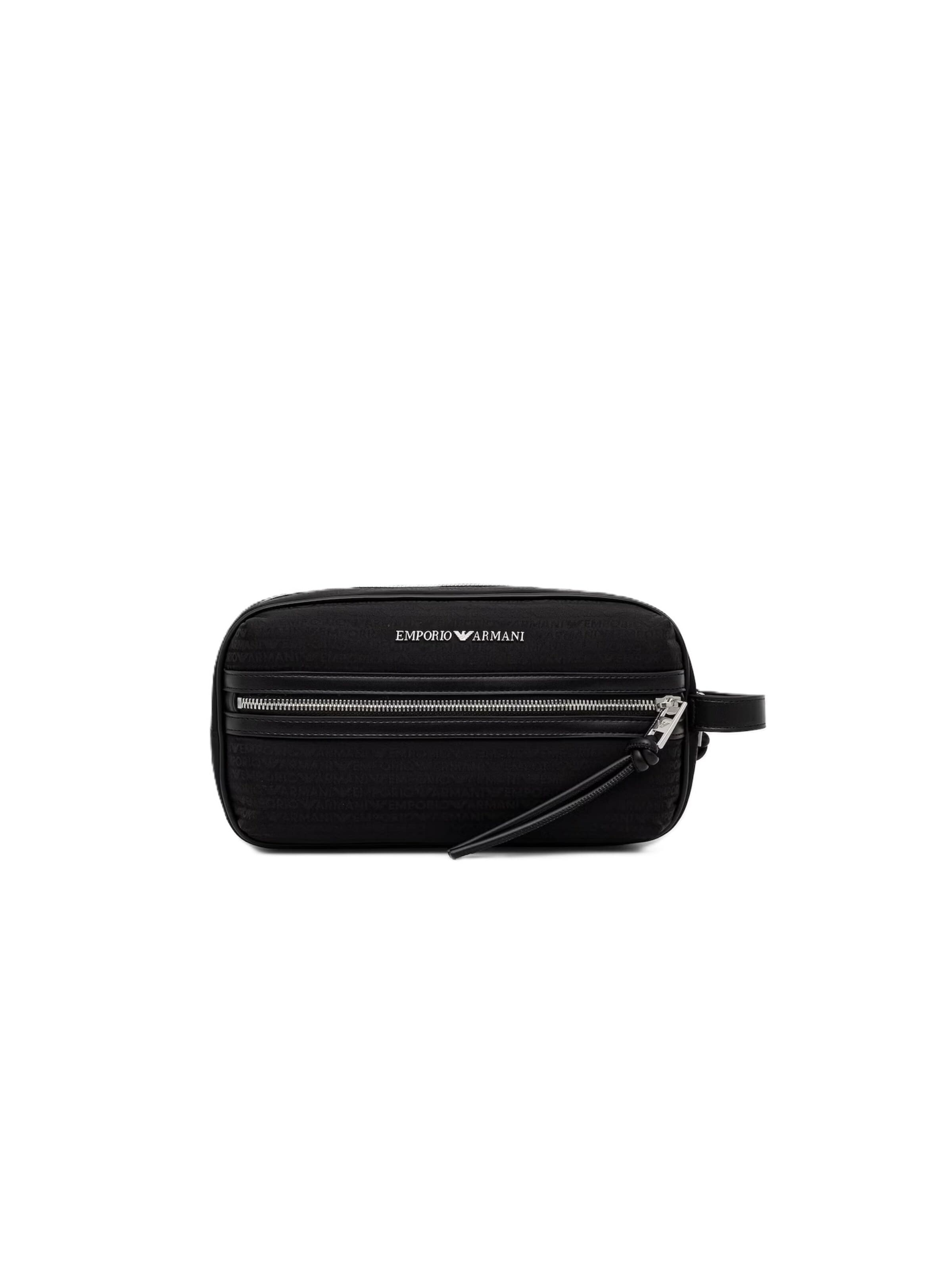 Emporio Armani Kulturtasche 'EM005401 AF14637'‌‌ in Schwarz: Vorderseite