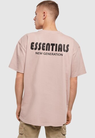 Merchcode T-Shirt 'Essentials New Generation' in Pink: predná strana