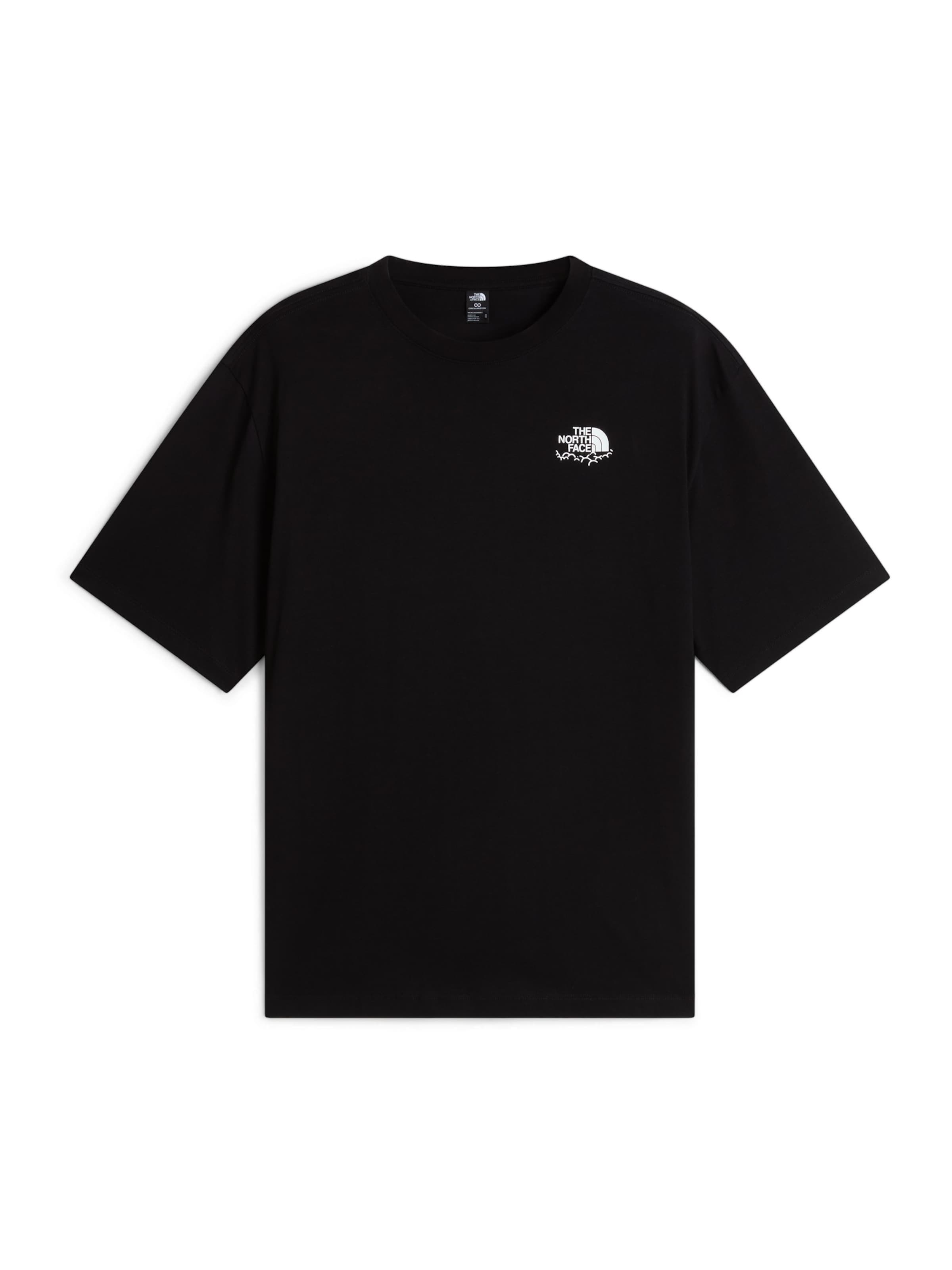 THE NORTH FACE Shirt 'Never Stop Carving' in Zwart: voorkant