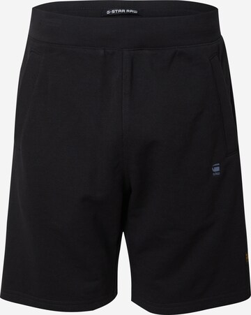 Pantalon 'Nifous' G-STAR en noir : devant