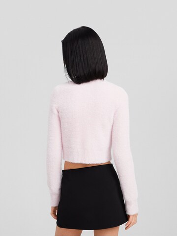 Bershka Sweater in Pink