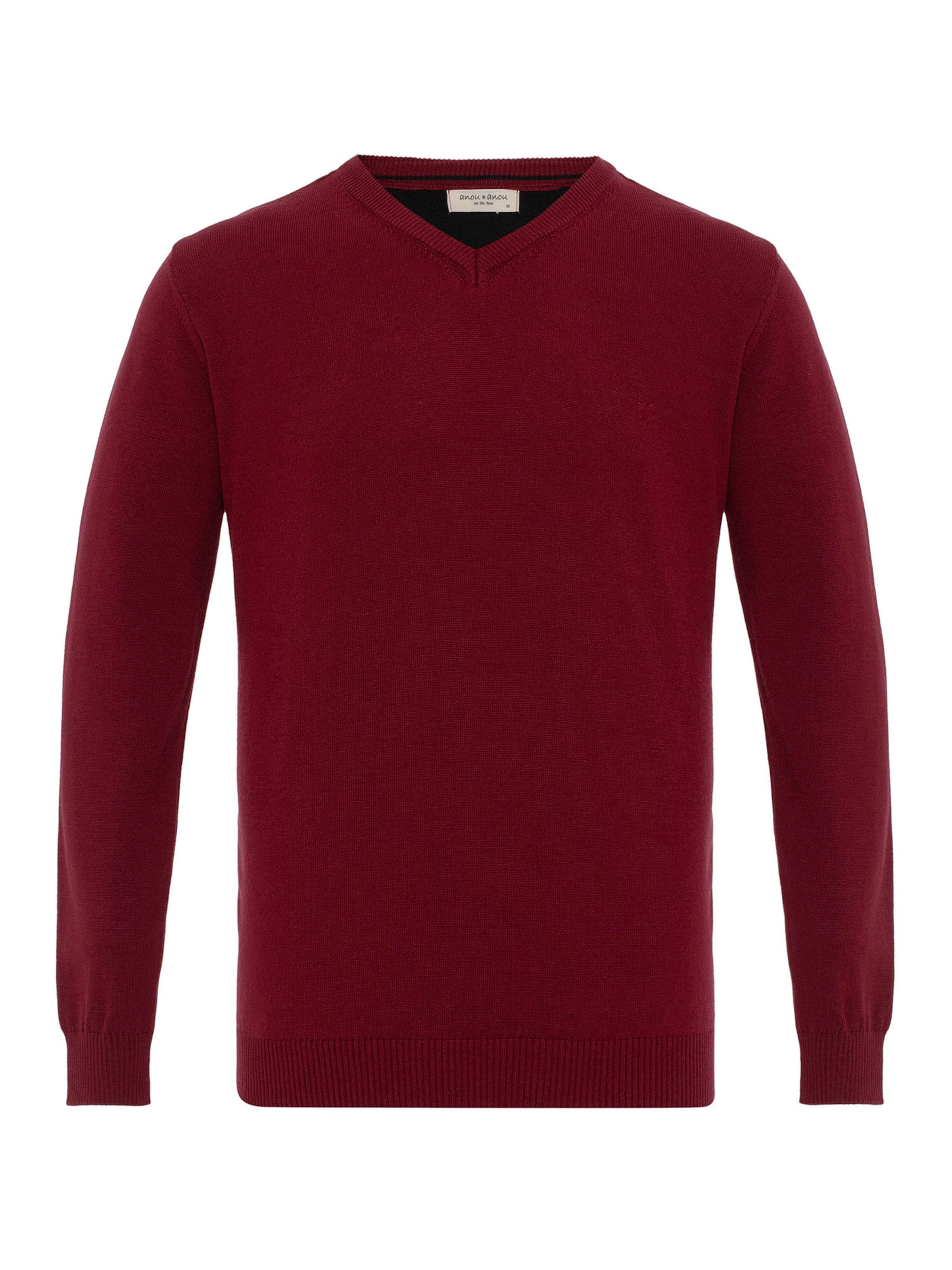 Anou Anou Svetr – červená: přední strana