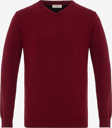 Pullover di Anou Anou in rosso: frontale