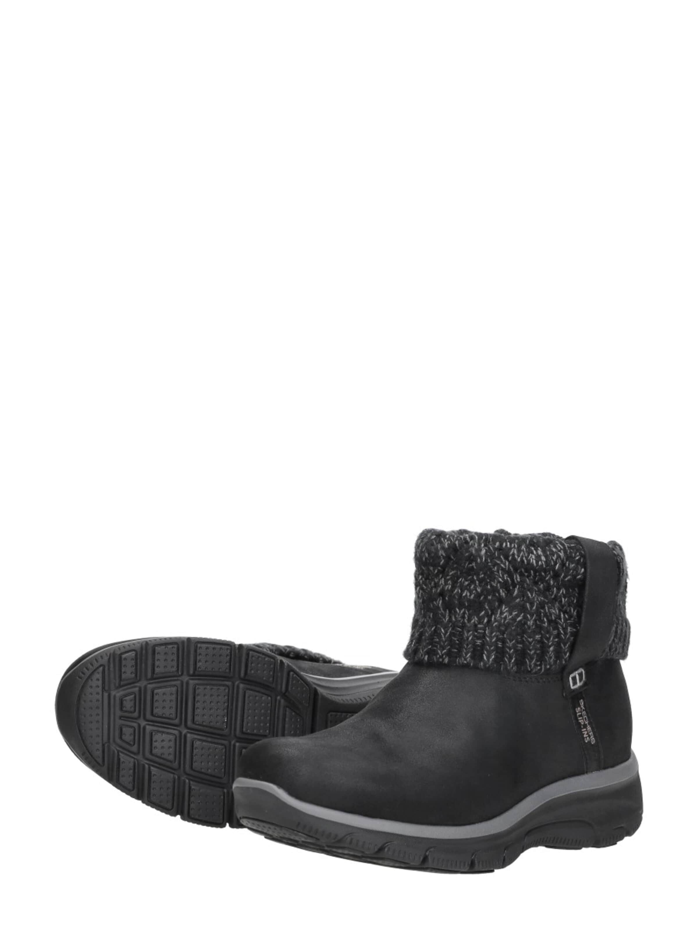 Boots 'Slip-Ins Relaxed Fit' SKECHERS en noir