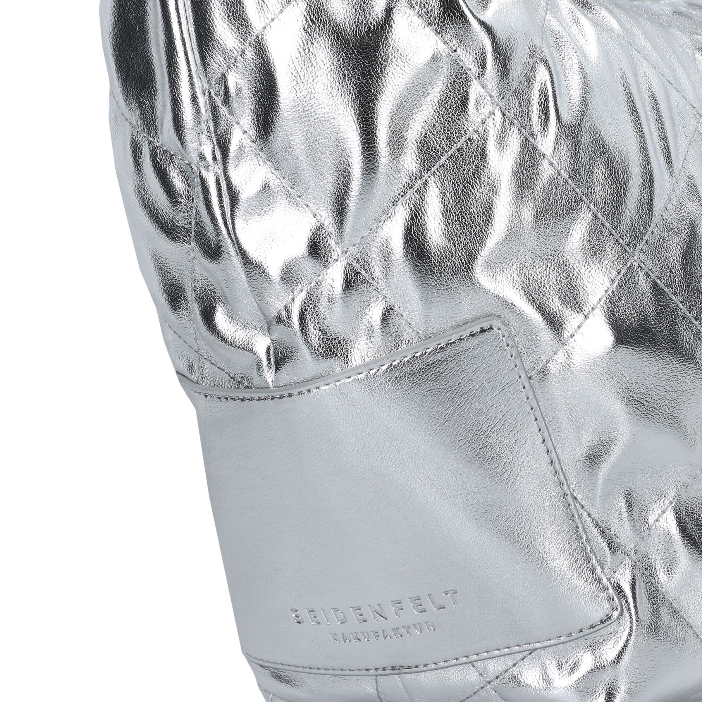 Borsa a spalla 'Evenes' di Seidenfelt in argento