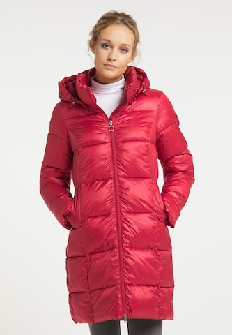 DreiMaster Maritim Winter coat in Red: front