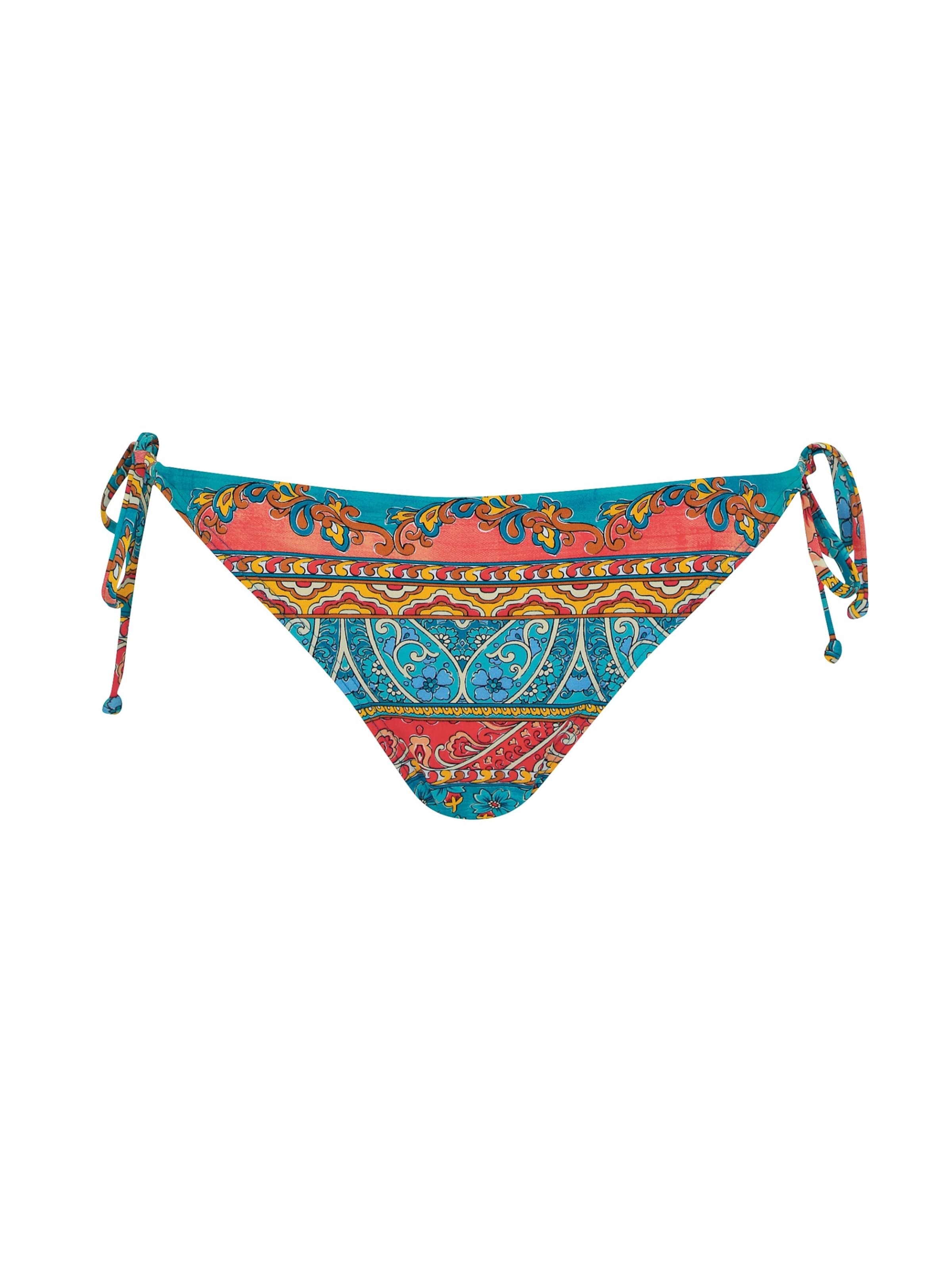 OLYMPIA Bikinibroek in Blauw: voorkant