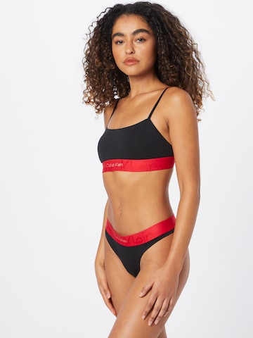 Calvin Klein Underwear Bralette Underwear Sets in Black: front