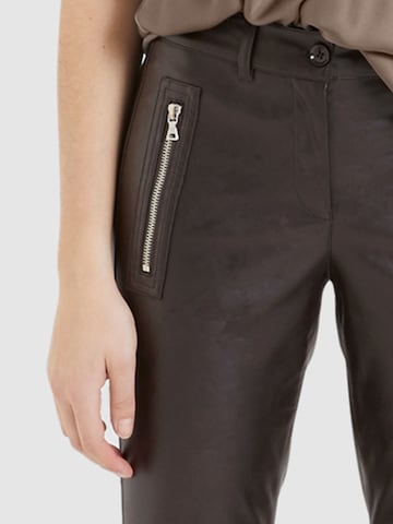 MARC AUREL Slim fit Pants in Brown