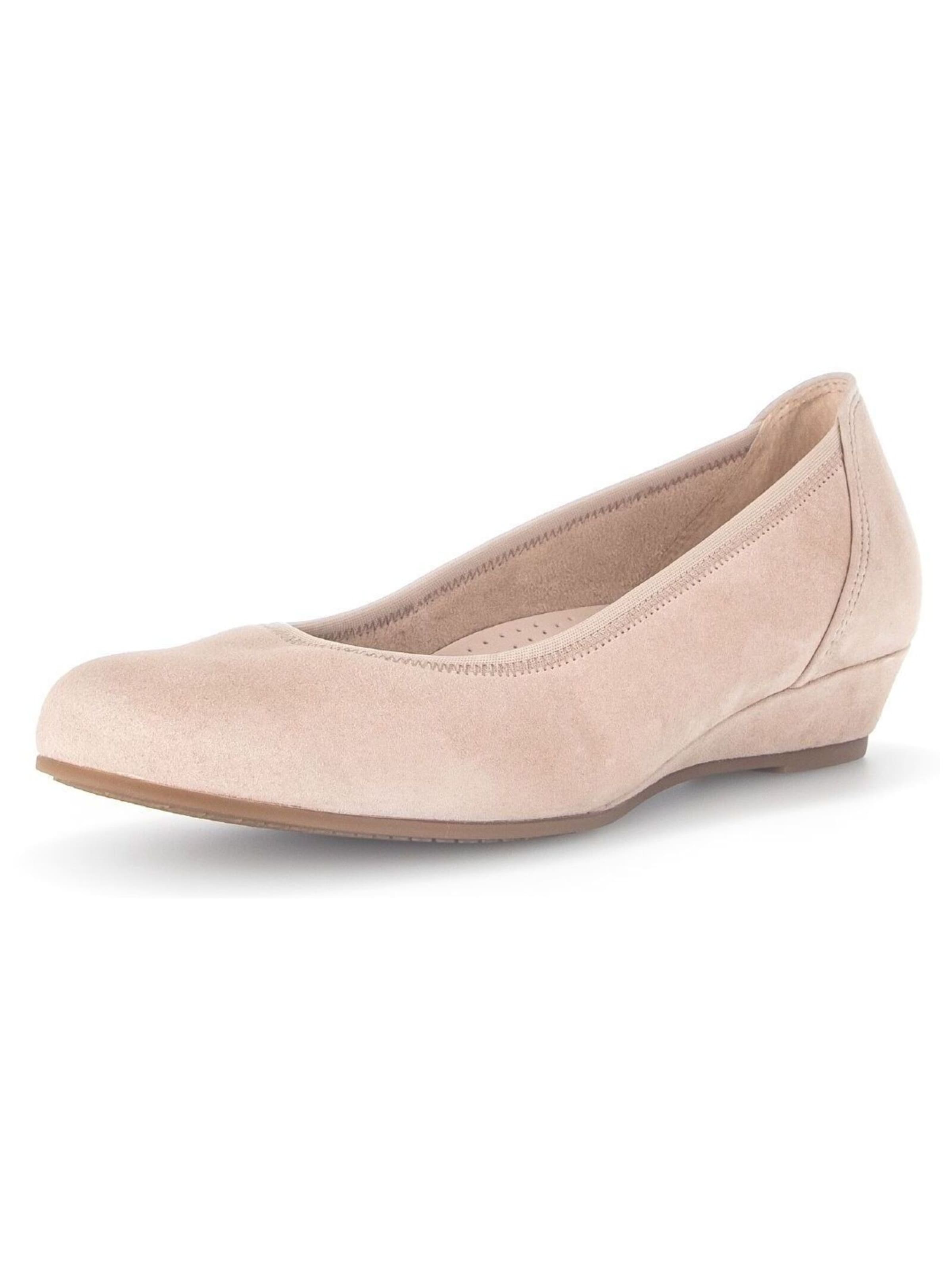 Ballerines GABOR en rose : devant