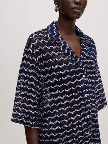 T-shirt 'Kersten' EDITED en bleu