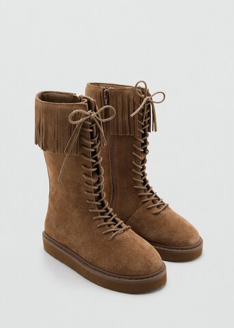 MANGO KIDS Boots 'Poca' in Brown