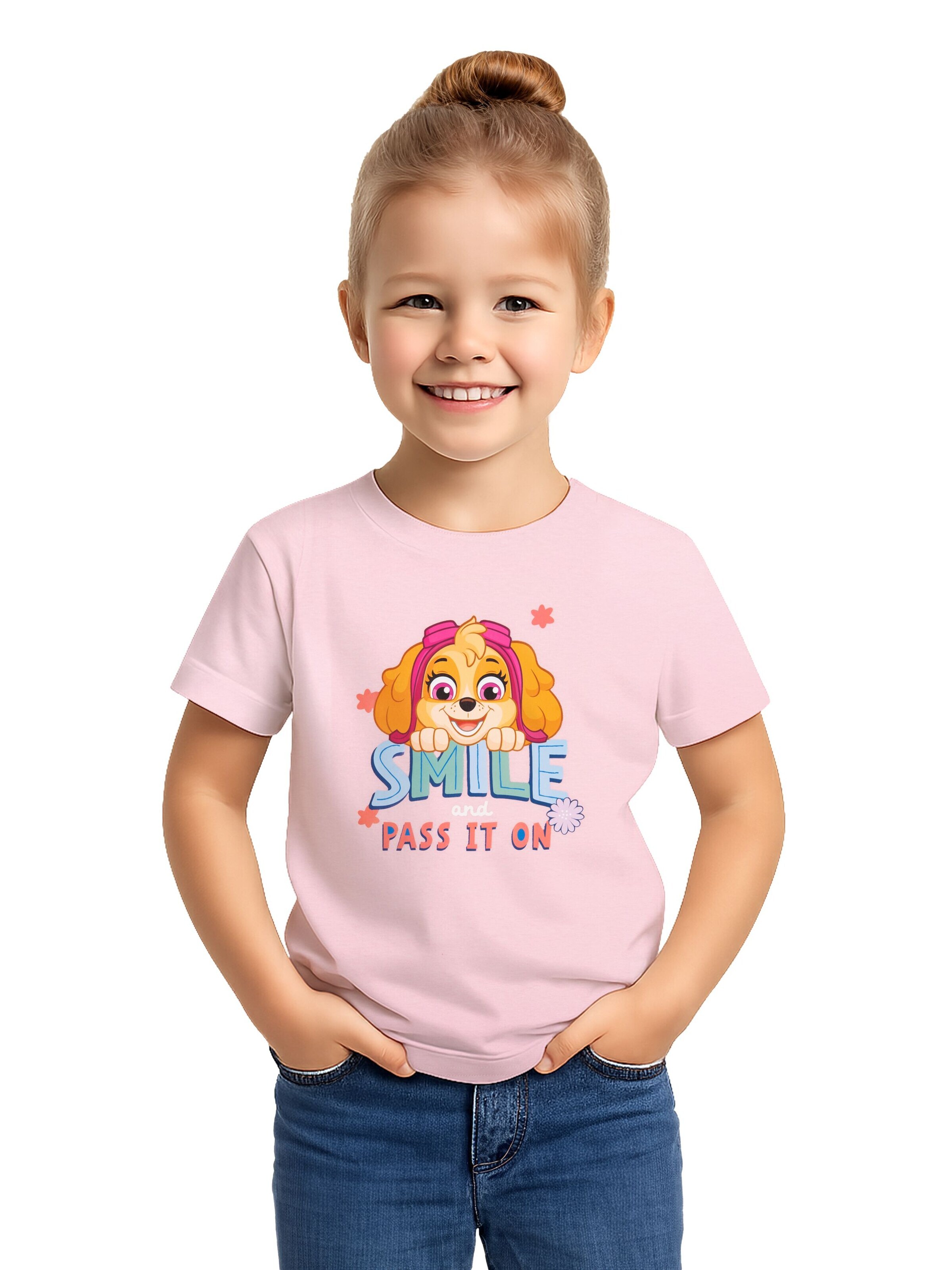 PAW Patrol Shirt 'Skye' in Pink: front