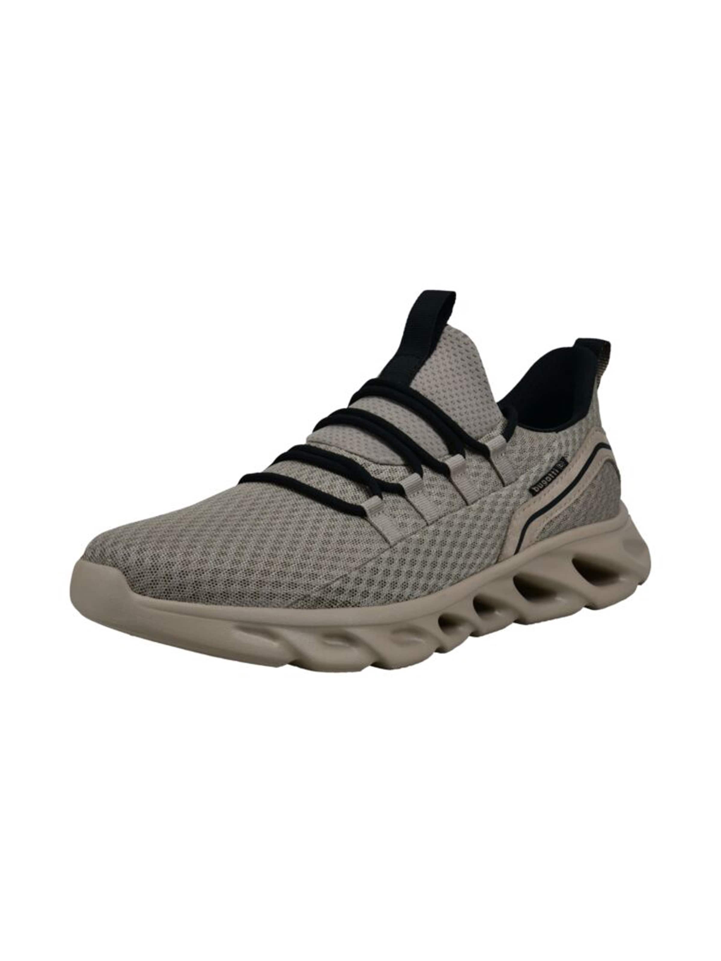 Sneaker low de la bugatti pe gri: față