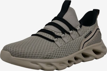 Sneaker low de la bugatti pe gri: față