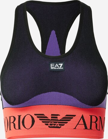 EA7 Emporio Armani Sport-BH 'R4' in Schwarz: predná strana