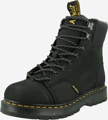 Dr. Martens - Botas con cordones en negro: frente