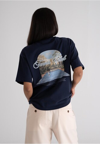 Prohibited - Camisa 'Grand Match Tennis' em azul