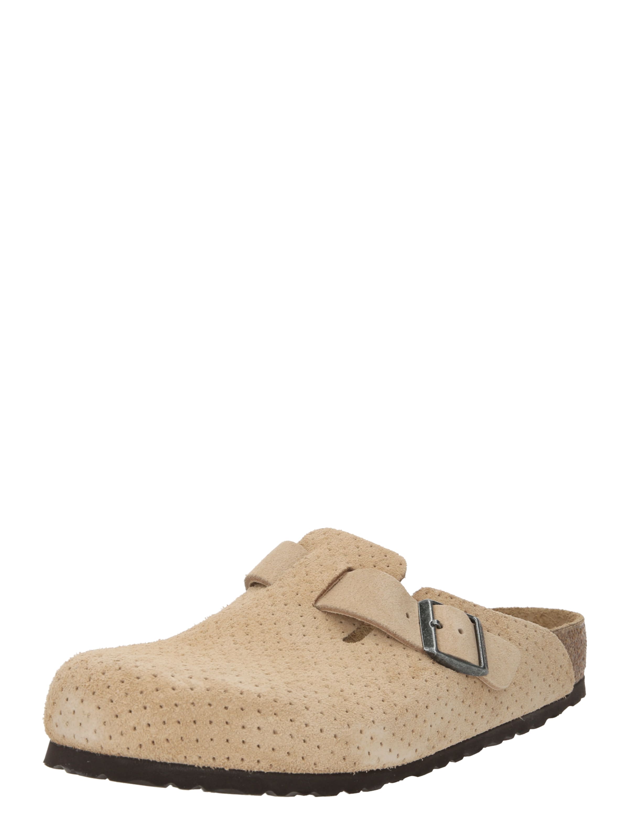 BIRKENSTOCK Muiltjes 'Boston' in 36 in de kleur Crème, Productweergave