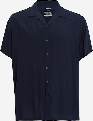 Fit confort Chemise 'Jeff' Jack & Jones Plus en bleu : devant