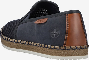 Rieker Espadrilles 'Namur' in Blau