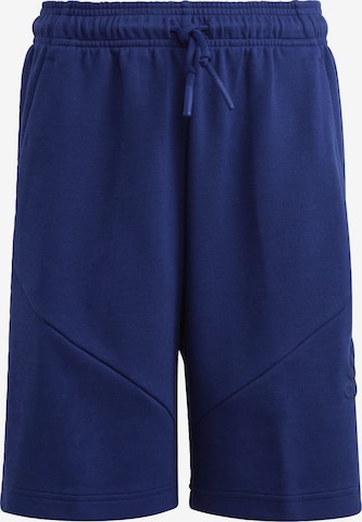 ADIDAS SPORTSWEAR Workout Pants 'Future Icons' in Blue: front