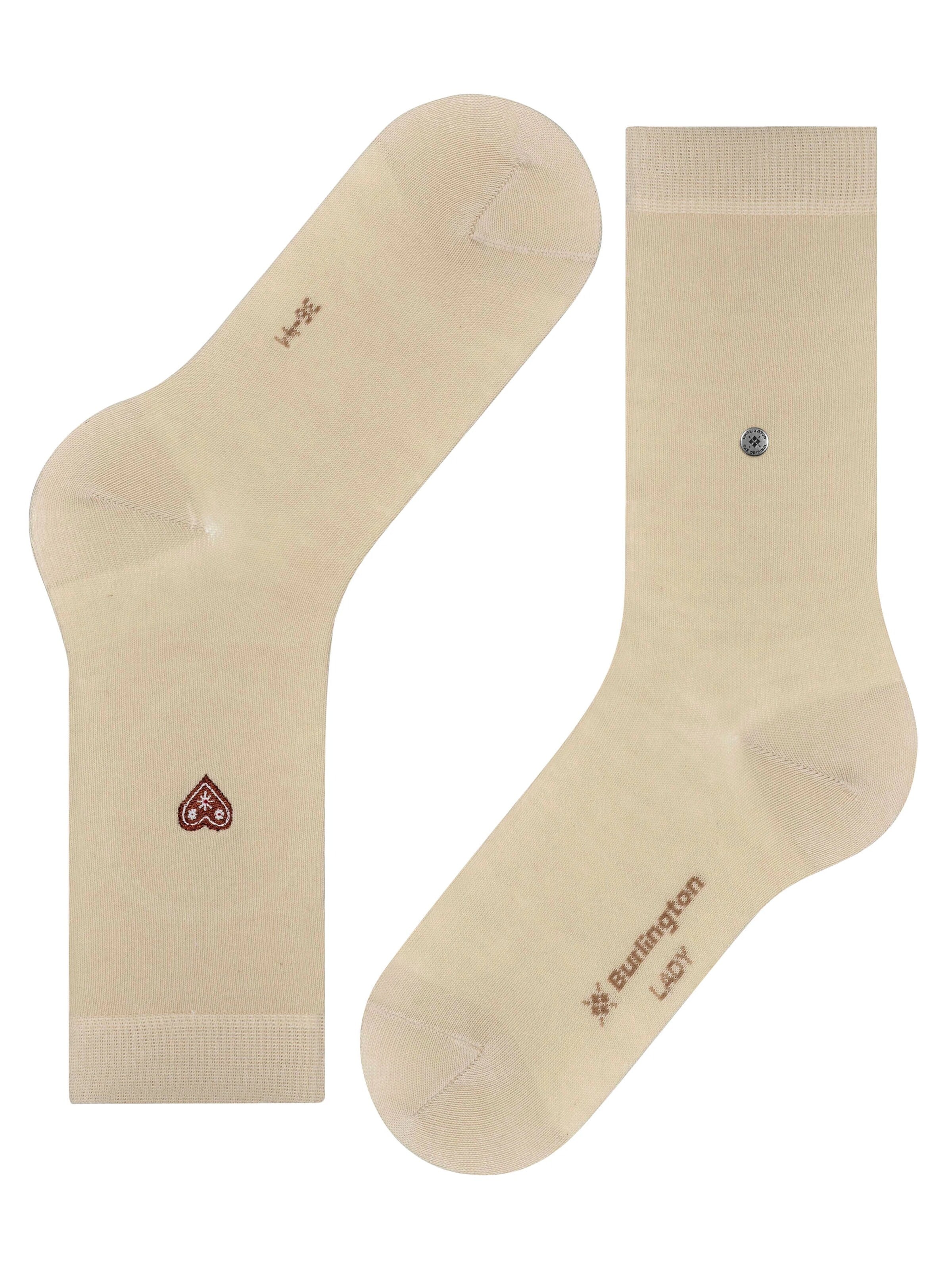 BURLINGTON Socken 'Brit Style'‌‌ in Beige