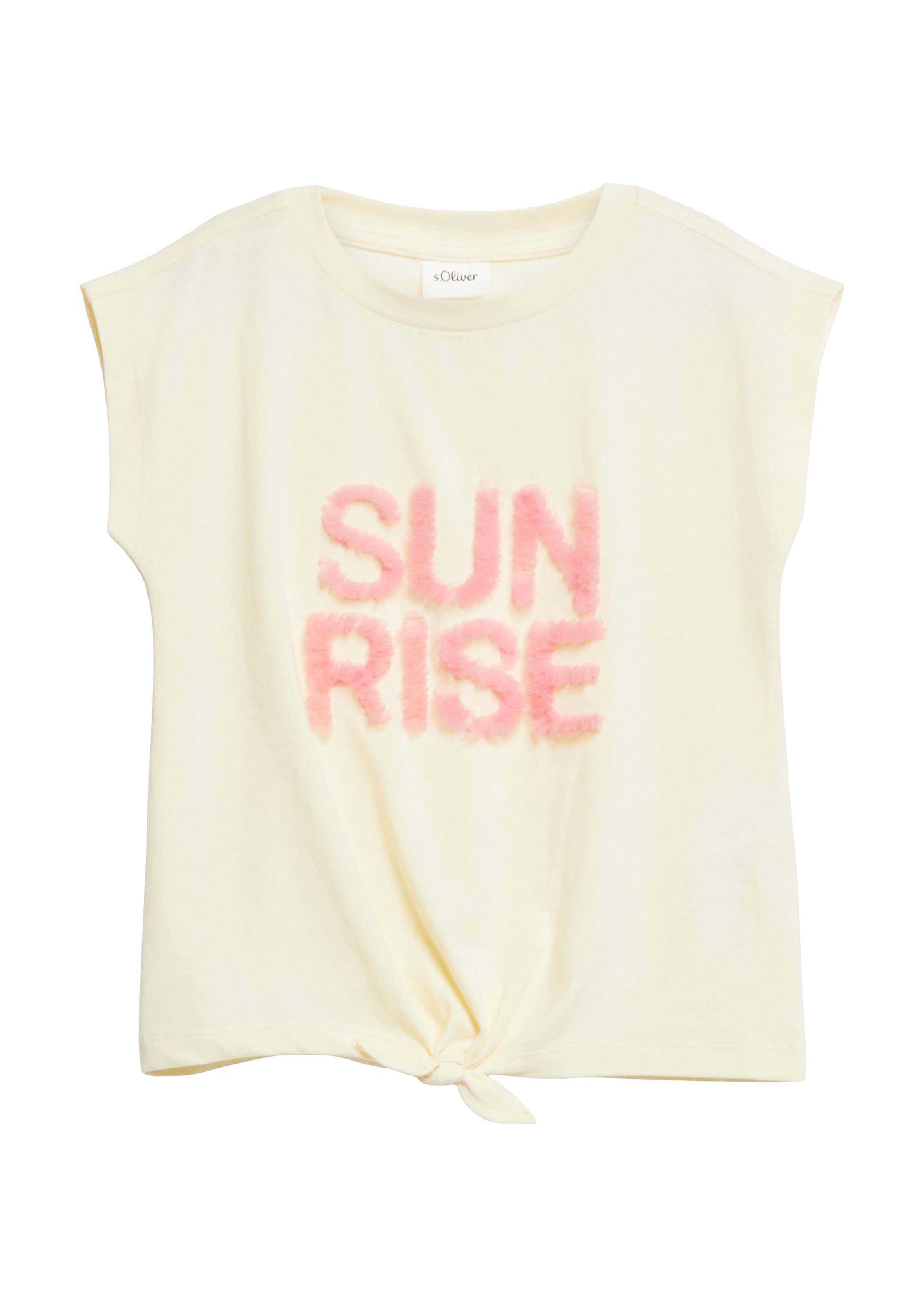 s.Oliver T-Shirt in Gelb: Vorderseite