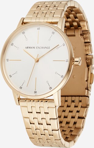 ARMANI EXCHANGE Analógové hodinky - Zlatá: predná strana