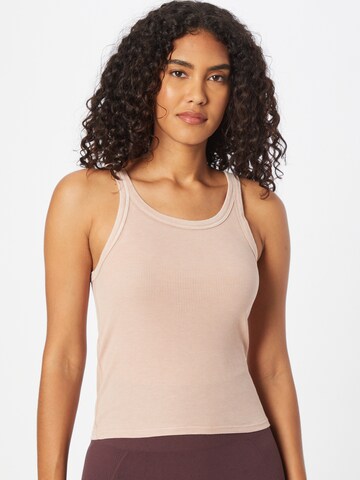 American Eagle Top 'TOMBOY' in Pink: front