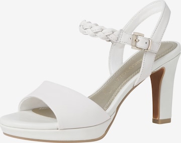 MARCO TOZZI Sandals in White: front