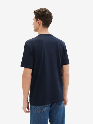 TOM TAILOR T-Shirt in Blau