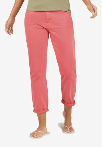 TIMEZONE regular Jeans 'Jola' i pink: forside