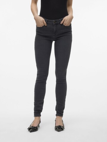 VERO MODA Skinny Jeans 'TANYA' in Grey: front