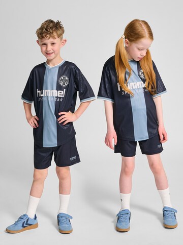 Hummel Trainingspak in Blauw: voorkant