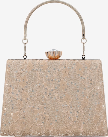 Pochette faina en or : devant