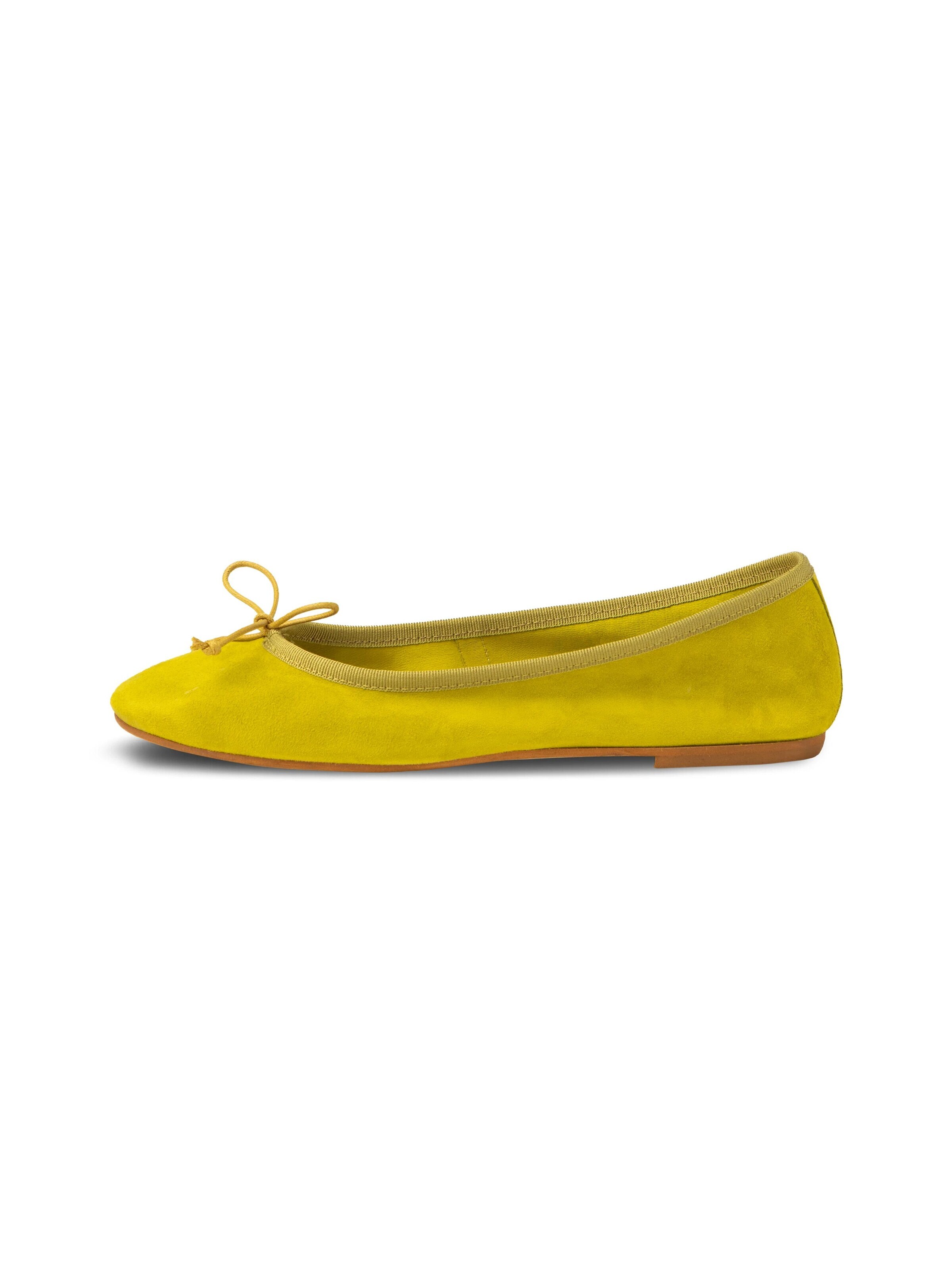 Flarelle Ballet Flats 'Folletta' in Yellow: front