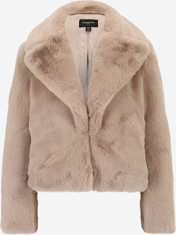 Veste mi-saison 'Alicia' Forever New Petite en beige : devant