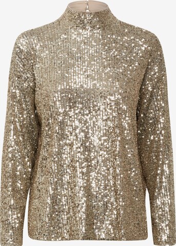 SAINT TROPEZ Shirt 'Reyana' in Gold: front