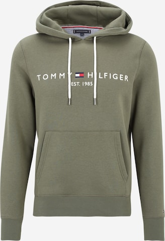 TOMMY HILFIGER - Sudadera en verde: frente