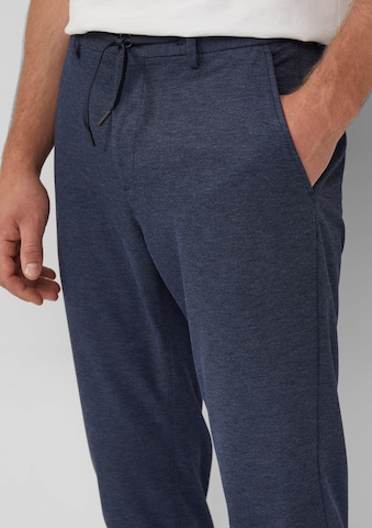 s.Oliver BLACK LABEL Regular Hose in Blau