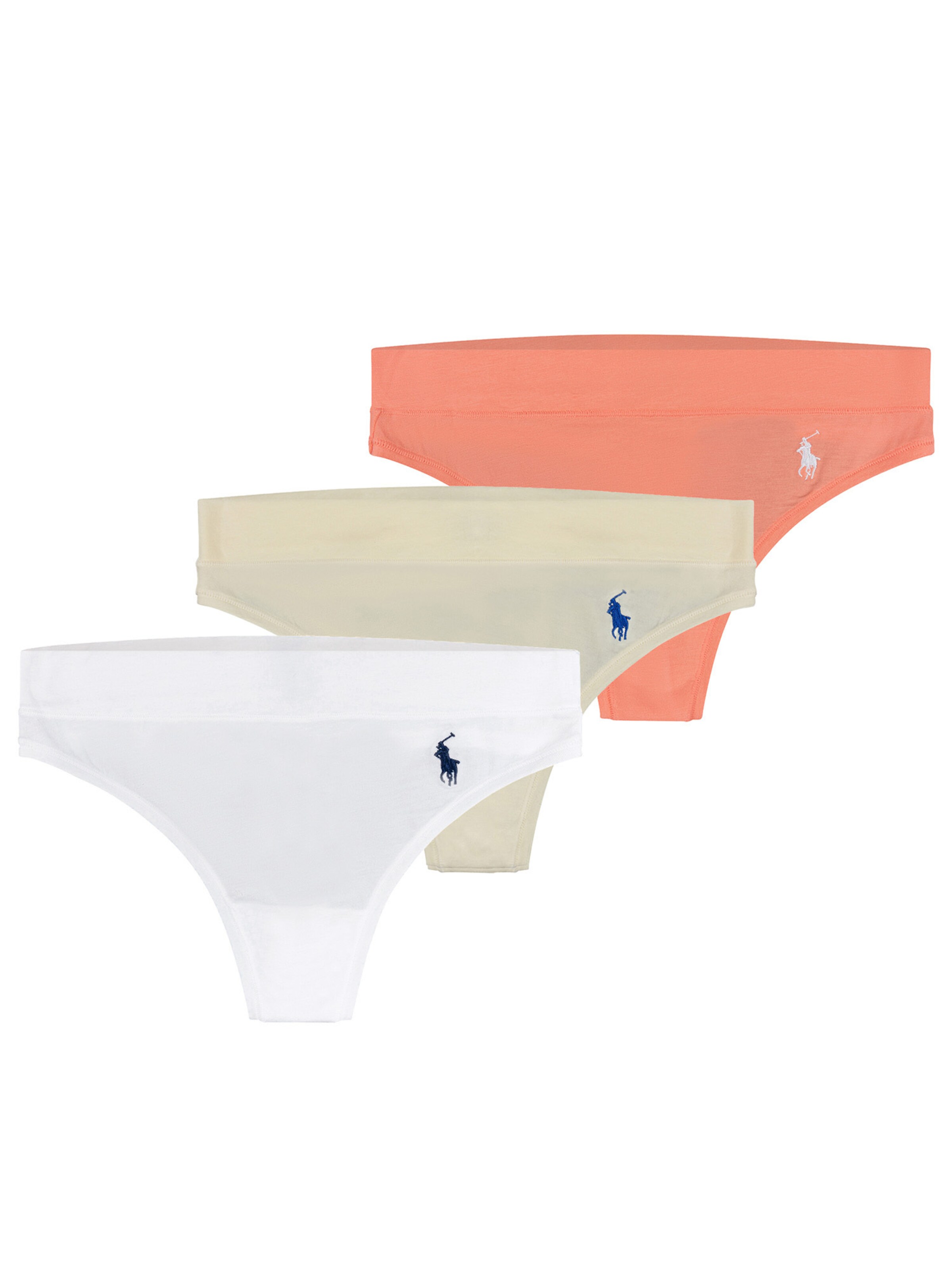 String ' Club Cotton ' Polo Ralph Lauren en beige : devant