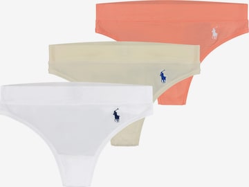 String ' Club Cotton ' Polo Ralph Lauren en beige : devant