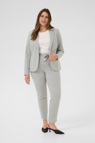 KAFFE CURVE Blazer in Grau